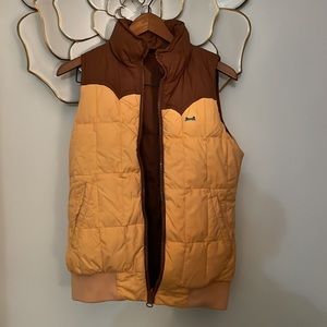 Le Tigre Puffy Vest - reversible - vintage